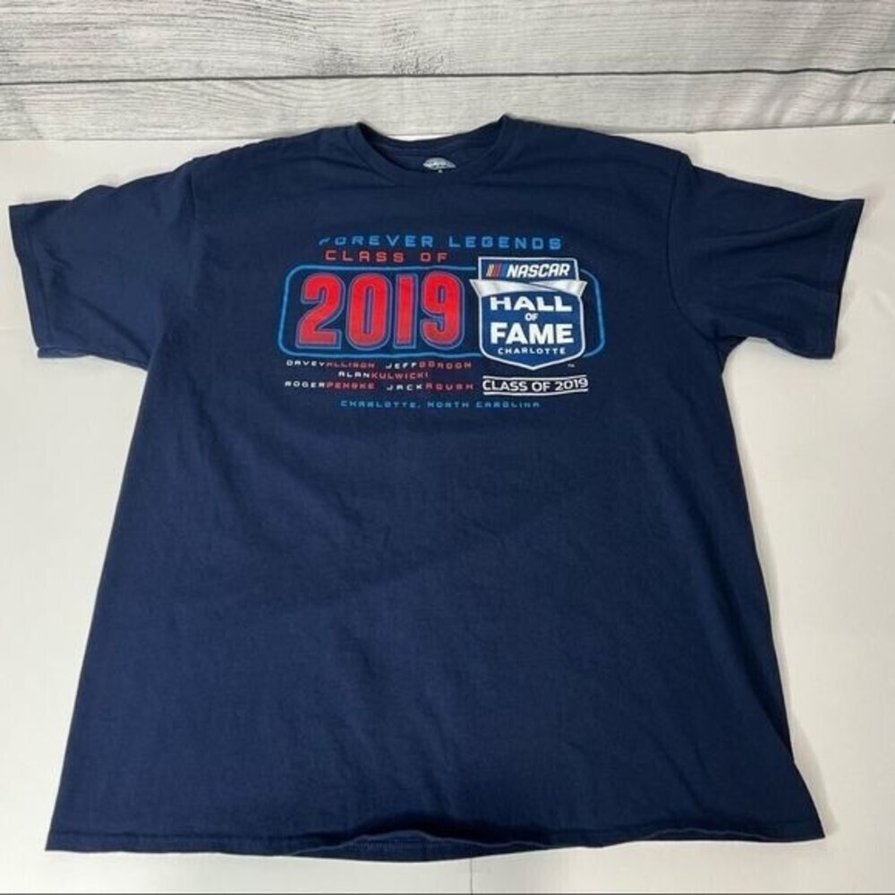NASCAR Classics Forever Legends Class of 2019 Hall of Fame T-Shirt Size XL